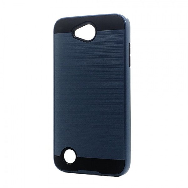 Wholesale LG X Power 2, Fiesta LTE, X Charge Armor Hybrid Case (Navy Blue)